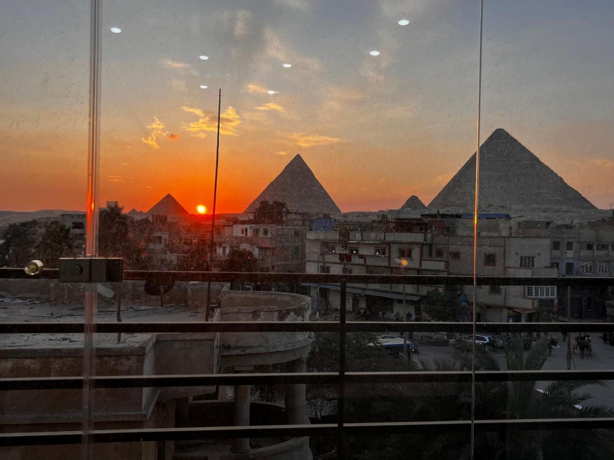 Imhotep Pyramids View Inn Kafrat al Jabal Exterior photo